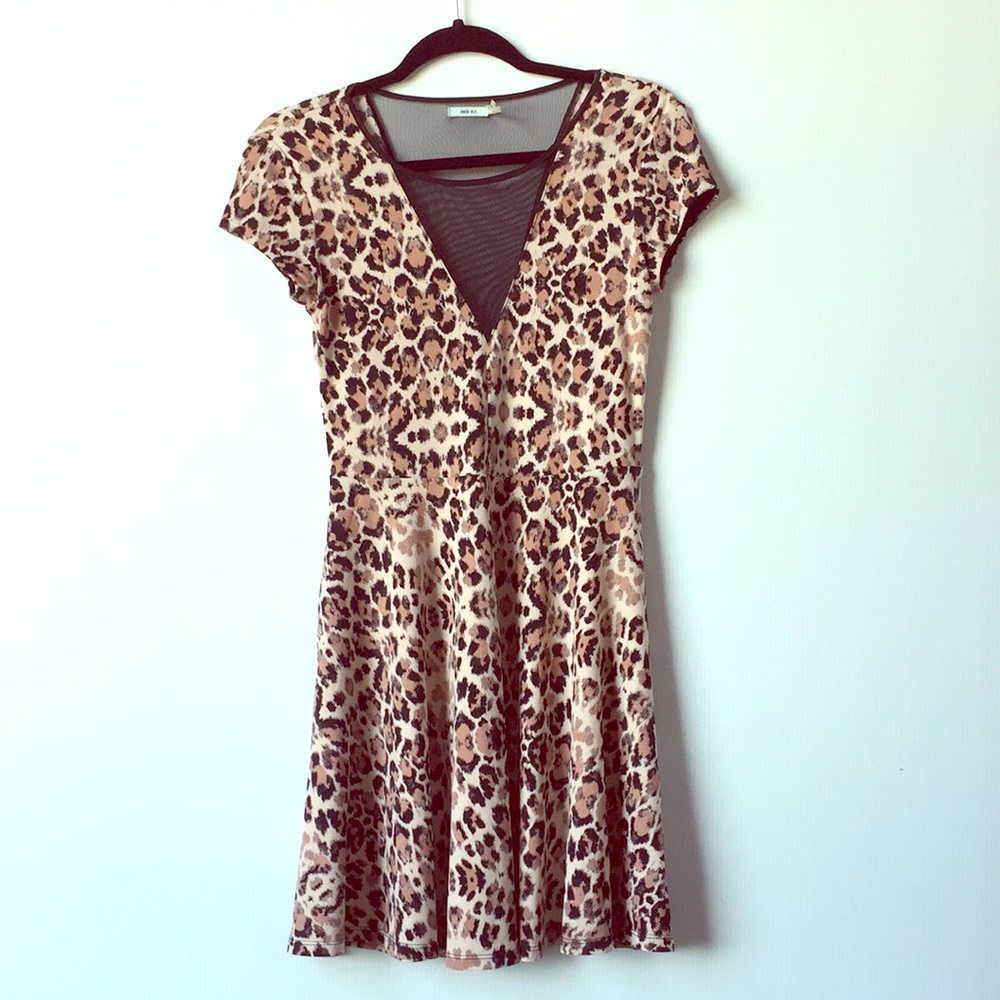Kimchi Blue Leopard Print Dress